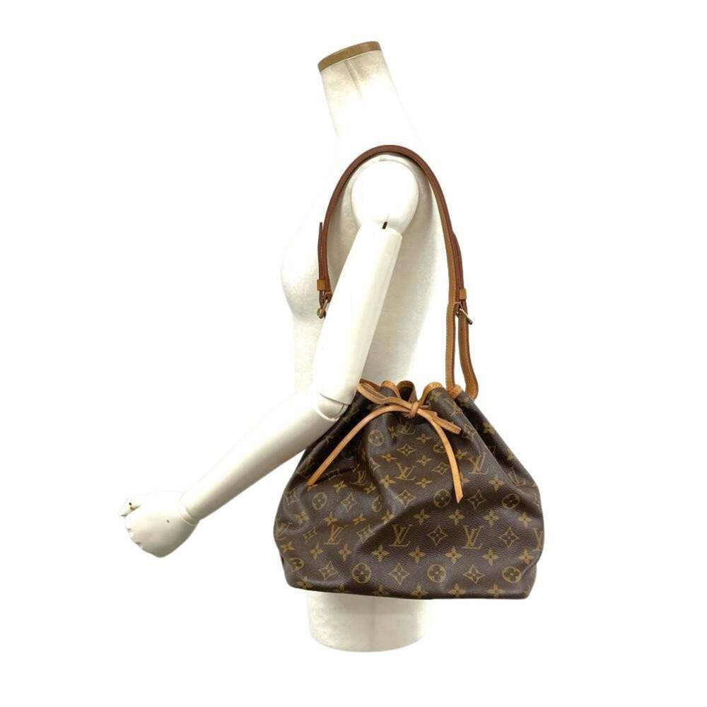 LOUIS VUITTON Brown Monogram Canvas Shoulder Bag - Picture 10 of 10
